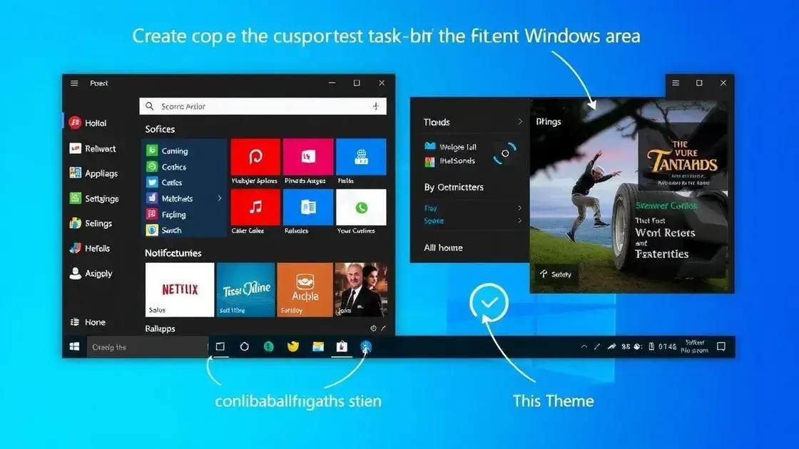 Exploring taskbar customization options